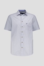 Chemise à imprimé bleu-marron - Comfort fit de Dansaert Blue pour Hommes