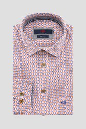 Photo produit 1 de Chemise à imprimé coloré - Comfort fit de Dansaert Blue pour Hommes