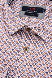Photo produit 2 de Chemise à imprimé coloré - Comfort fit de Dansaert Blue pour Hommes