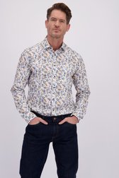 Le devant de Chemise à imprimé feuillage coloré – Regular fit de Dansaert Blue pour Hommes