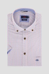 Photo produit 1 de Chemise à imprimé fin et coloré - Regular fit de Dansaert Blue pour Hommes