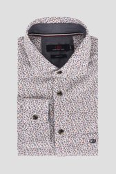 Chemise à imprimé floral fin - Comfort fit de Dansaert Blue pour Hommes