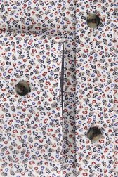 Chemise à imprimé floral fin - Comfort fit de Dansaert Blue pour Hommes