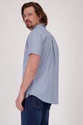 Chemise à manches courtes bleu clair  de Ravøtt pour Hommes