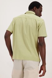 Chemise à manches courtes vert clair de Casual Five pour Hommes