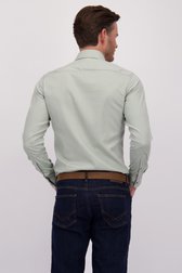Chemise à manches longues vert clair - Slim fit de Michaelis pour Hommes