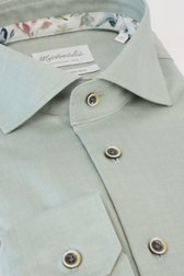 Chemise à manches longues vert clair - Slim fit de Michaelis pour Hommes