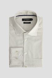 Photo produit 1 de Chemise à motif carreaux beige – Regular fit de Dansaert Black pour Hommes