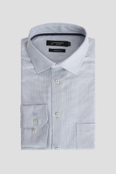 Le devant de Chemise à petits carreaux bleus - Comfort fit de Dansaert Black pour Hommes