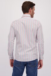 Chemise à rayures colorées - regular fit de Dansaert Blue pour Hommes