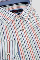 Chemise à rayures colorées - regular fit de Dansaert Blue pour Hommes