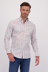 Chemise à rayures colorées - regular fit de Dansaert Blue pour Hommes