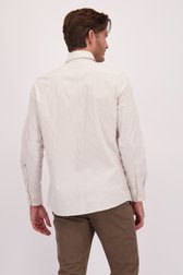 Photo supplémentaire 2 de  Chemise beige clair à rayures - regular fit de Upper East pour Hommes