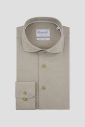 Photo produit 1 de Chemise beige clair – Slim fit de Michaelis pour Hommes