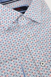 Chemise blanche à imprimé fin - Comfort fit de Dansaert Blue pour Hommes