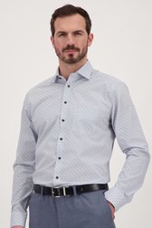Le devant de Chemise blanche à imprimé fin - Regular fit  de Dansaert Black pour Hommes