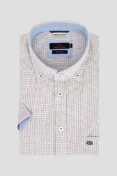 Chemise blanche à imprimé fin - Regular fit de Dansaert Blue pour Hommes