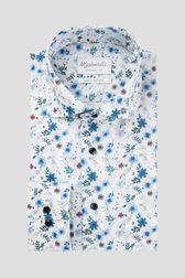 Chemise blanche à imprimé floral - Slim fit de Michaelis pour Hommes