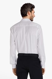 Chemise blanche à l'aspect de soie - comfort fit de Dansaert Black pour Hommes