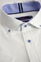 Photo produit 1 de Chemise blanche à manches courtes - Comfort fit de Dansaert Blue pour Hommes