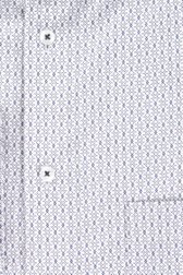 Chemise blanche à motif bleu - comfort fit de Dansaert Black pour Hommes