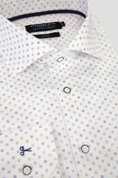 Chemise blanche à motif fin - Slim fit de Dansaert Black pour Hommes