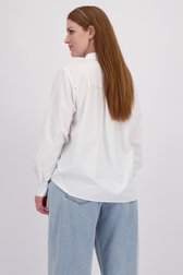 Le dos de Chemise blanche avec clous de Kaffe Curve pour Femmes