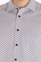 Chemise blanche avec petit imprimé - regular fit de Dansaert Blue pour Hommes