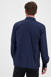 Chemise bleu à rayures - relaxed fit de Casual Friday pour Hommes