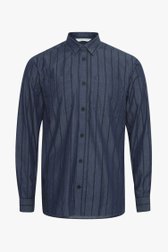 Chemise bleu à rayures - relaxed fit de Casual Friday pour Hommes