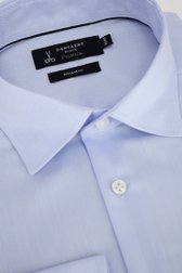 Photo produit 2 de Chemise bleu à structure chevrons – Regular fit de Dansaert Black Premium pour Hommes