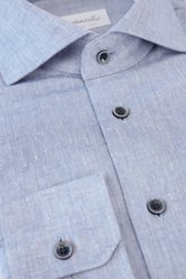 Chemise bleu chiné - Slim fit de Michaelis pour Hommes