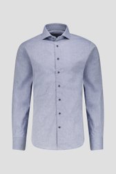 Chemise bleu chiné - Slim fit de Michaelis pour Hommes