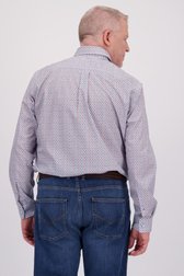 Chemise bleu clair à imprimé - comfort fit de Dansaert Blue pour Hommes