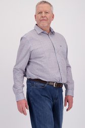 Chemise bleu clair à imprimé - comfort fit de Dansaert Blue pour Hommes