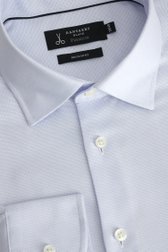 Photo produit 4 de Chemise bleu clair à motif chevrons – Regular fit de Dansaert Black Premium pour Hommes