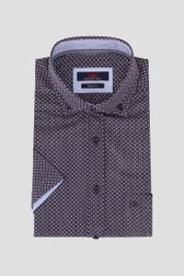 Chemise bleu foncé à imprimé - regular fit de Dansaert Blue pour Hommes