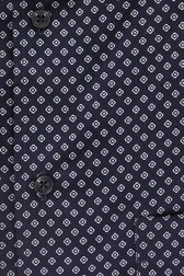 Chemise bleu foncé à motif fin - comfort fit de Dansaert Black pour Hommes