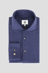 Photo produit 1 de Chemise bleu foncé chinée – Regular fit de Upper East pour Hommes