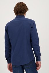 Le dos de Chemise bleu foncé - Regular fit de Bluefields pour Hommes