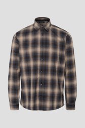 Photo produit 1 de Chemise bleue à carreaux de Matinique pour Hommes