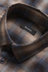 Photo produit 2 de Chemise bleue à carreaux de Matinique pour Hommes