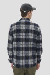 Le dos de Chemise bleue à carreaux – Regular fit de Matinique pour Hommes