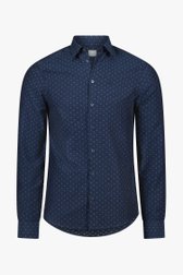 Chemise bleue à imprimé - slim fit de Casual Friday pour Hommes