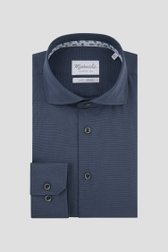 Photo produit 1 de Chemise bleue à motif fin – Slim fit de Michaelis pour Hommes