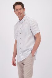 Le devant de Chemise bleue à rayures - Regular fit de Dansaert Blue pour Hommes