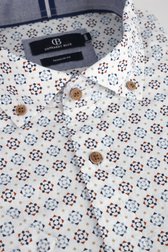 Photo produit 2 de Chemise bleue avec motif - Coupe regular de Dansaert Blue pour Hommes