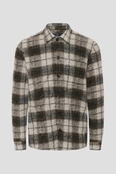 Photo produit 1 de Chemise brune à carreaux – Regular fit de Matinique pour Hommes