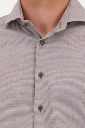 Détail de Chemise brune à motif pied-de-poule fin de Upper East pour Hommes
