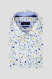 Chemise écrue à fleurs - comfort fit de Dansaert Blue pour Hommes